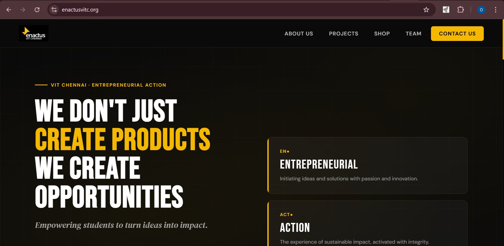 Enactus VIT Chennai